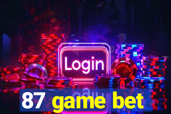 87 game bet
